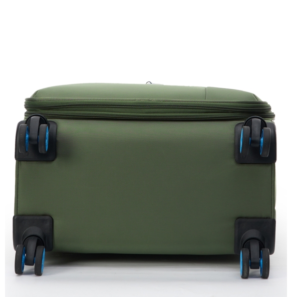 Βαλίτσα υφασμάτινη Μεγάλη DIELLE 30/70 79x48x31/34 cm Πράσινο